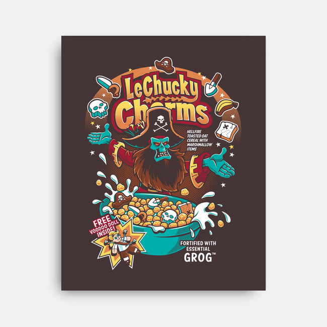 LeChucky Charms-none stretched canvas-Nemons