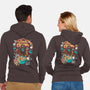 LeChucky Charms-unisex zip-up sweatshirt-Nemons