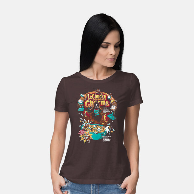 LeChucky Charms-womens basic tee-Nemons
