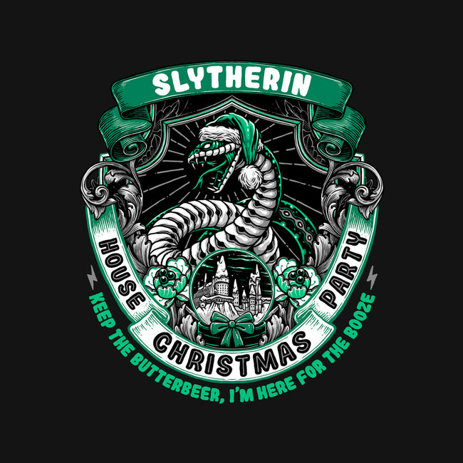 Holidays At The Slytherin House-mens basic tee-glitchygorilla