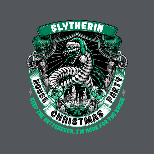 Holidays At The Slytherin House-mens basic tee-glitchygorilla