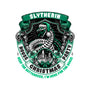 Holidays At The Slytherin House-mens basic tee-glitchygorilla