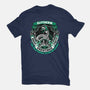 Holidays At The Slytherin House-mens basic tee-glitchygorilla