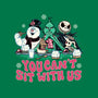 You Can't Sit With Us-none memory foam bath mat-momma_gorilla
