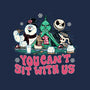 You Can't Sit With Us-dog basic pet tank-momma_gorilla