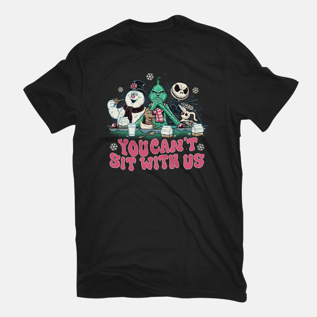 You Can't Sit With Us-womens basic tee-momma_gorilla