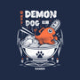 Demon Dog Ramen-none stretched canvas-Logozaste