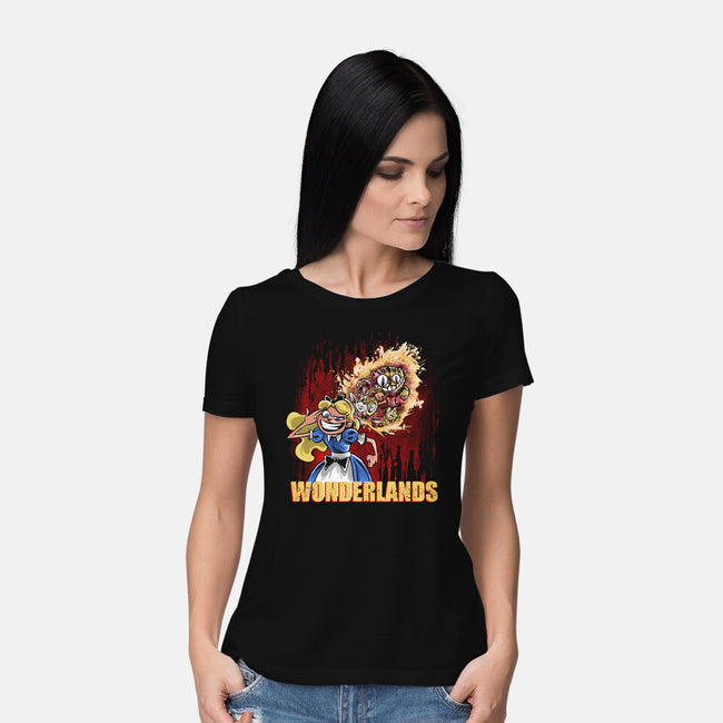 Wonderlands-womens basic tee-zascanauta