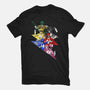 Rangers Pose-unisex basic tee-nickzzarto