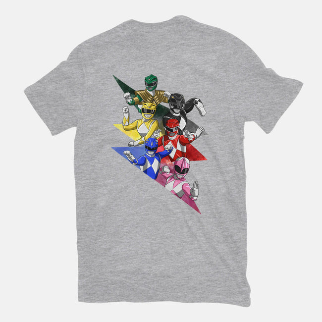 Rangers Pose-unisex basic tee-nickzzarto