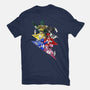 Rangers Pose-youth basic tee-nickzzarto
