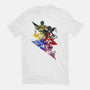 Rangers Pose-unisex basic tee-nickzzarto