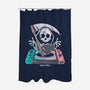 No More Lives-none polyester shower curtain-Douglasstencil