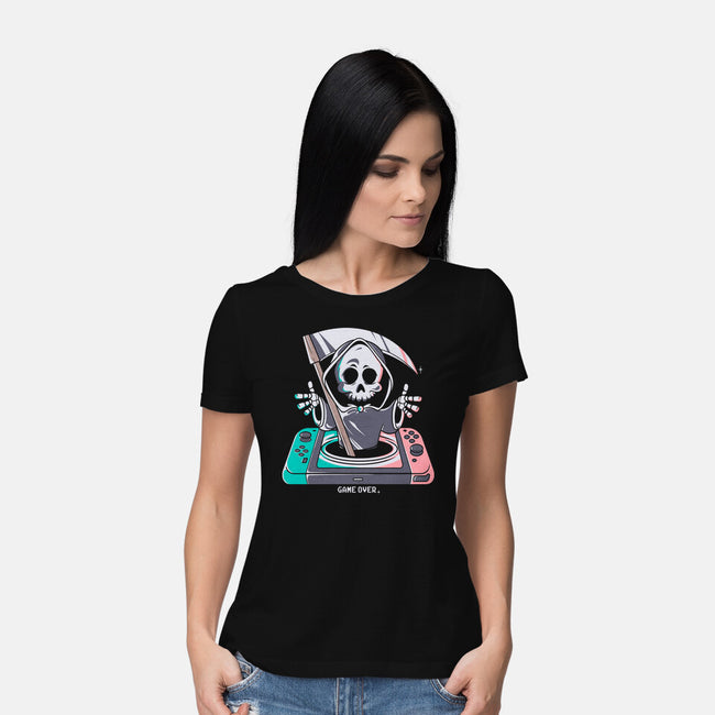 No More Lives-womens basic tee-Douglasstencil