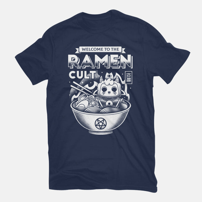 Lamb Ramen Cult-youth basic tee-Logozaste