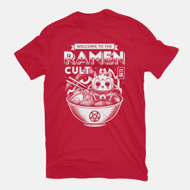 Lamb Ramen Cult-youth basic tee-Logozaste