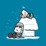 Snowsnoopers-none polyester shower curtain-Boggs Nicolas