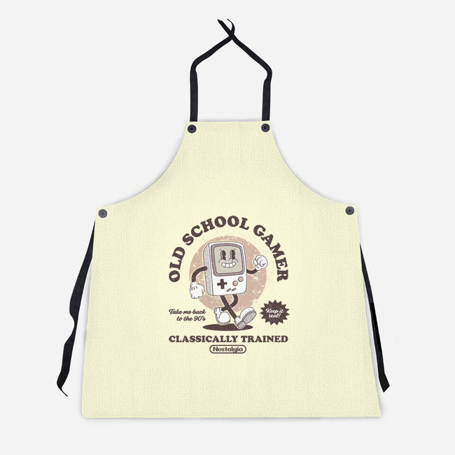 Nostalgic Boy-unisex kitchen apron-retrodivision