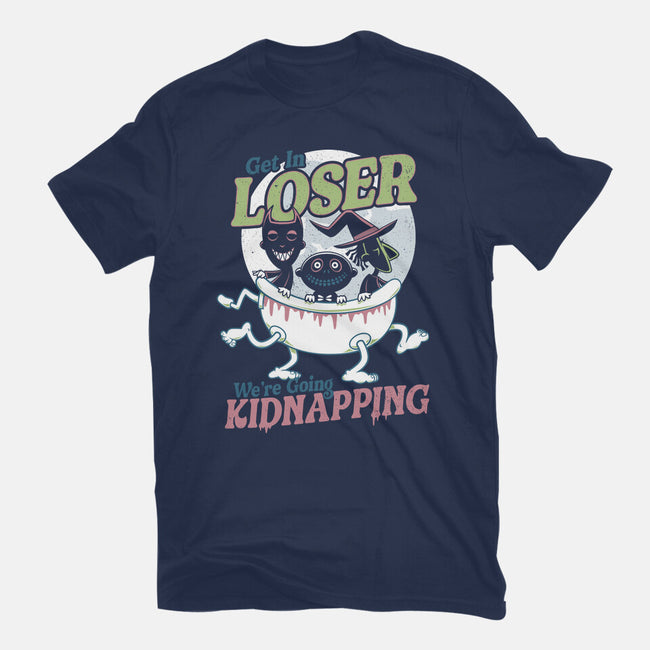 Get In Loser We're Going Kidnapping-mens heavyweight tee-Nemons