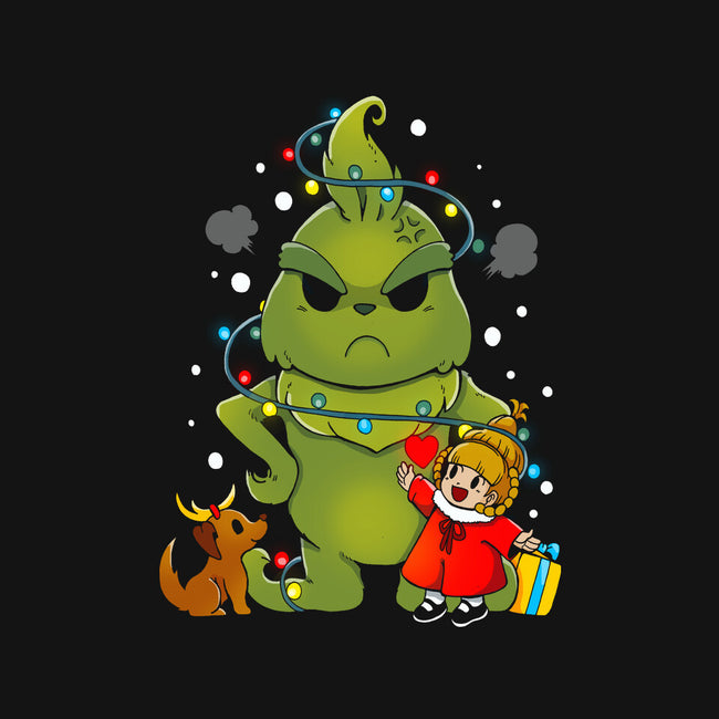 A Grumpy Christmas-baby basic onesie-Vallina84