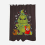 A Grumpy Christmas-none polyester shower curtain-Vallina84