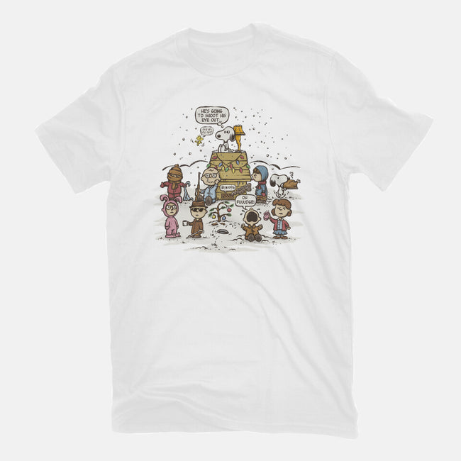 He's Going To Shoot His Eye Out-youth basic tee-kg07