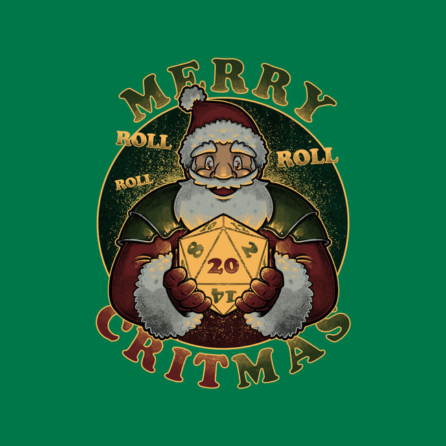 Merry Critmas-none stretched canvas-The Inked Smith