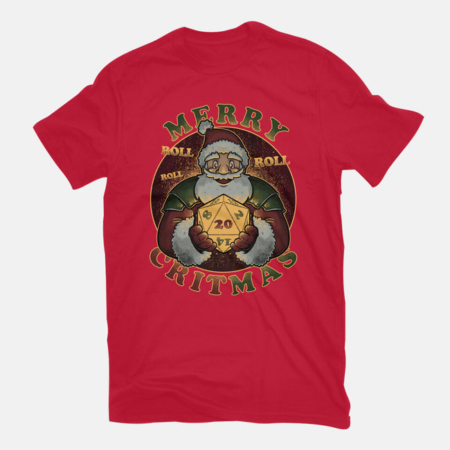 Merry Critmas-womens fitted tee-The Inked Smith