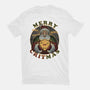 Merry Critmas-womens fitted tee-The Inked Smith