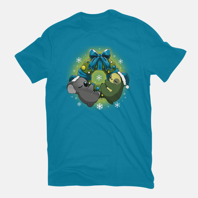 Lazy Christmas-unisex basic tee-Vallina84