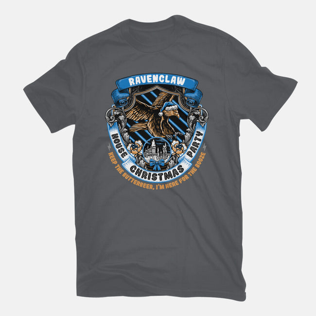 Holidays At The Ravenclaw House-mens basic tee-glitchygorilla