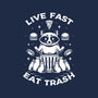 And Eat Trash-none fleece blanket-Alundrart