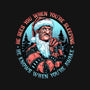 Nightmare Santa-none memory foam bath mat-momma_gorilla