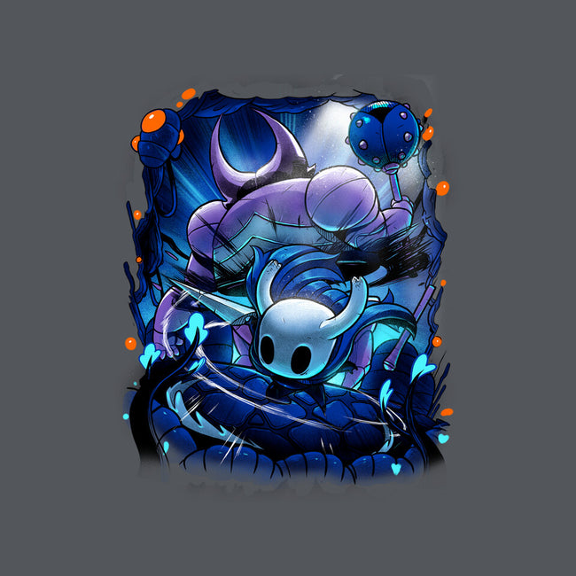 The Knight Of Hallownest-none removable cover throw pillow-Bruno Mota