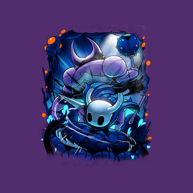 The Knight Of Hallownest-womens fitted tee-Bruno Mota
