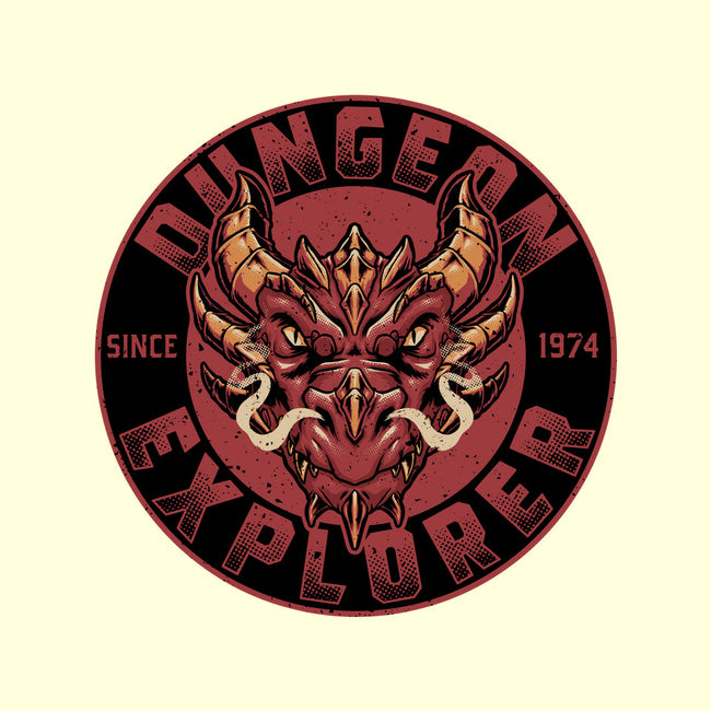 Dungeon Explorer-none glossy sticker-The Inked Smith