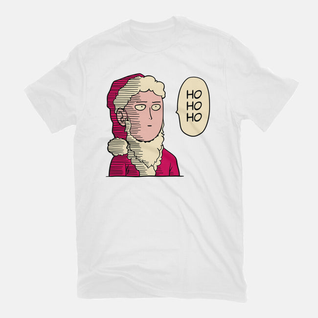 One Punch Santa-womens basic tee-teesgeex