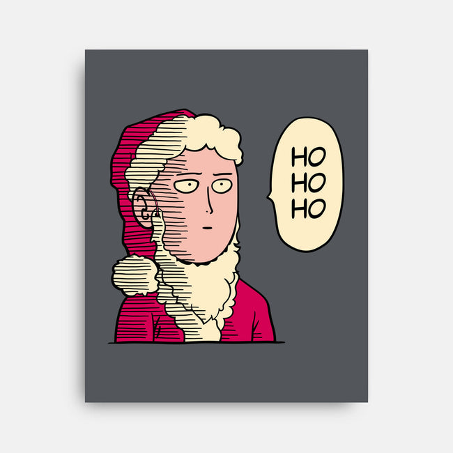 One Punch Santa-none stretched canvas-teesgeex
