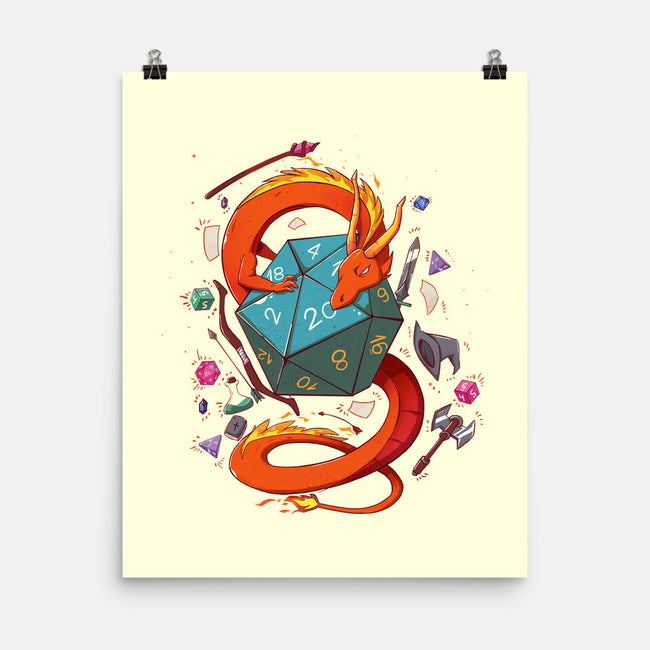 RPG Dragon-none matte poster-jacnicolauart