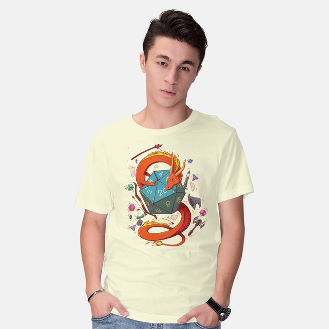 RPG Dragon-mens basic tee-jacnicolauart