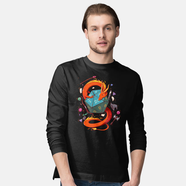 RPG Dragon-mens long sleeved tee-jacnicolauart