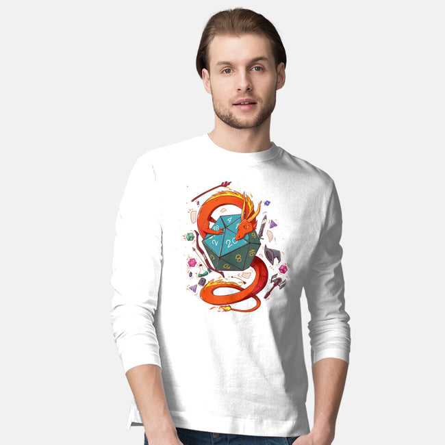 RPG Dragon-mens long sleeved tee-jacnicolauart