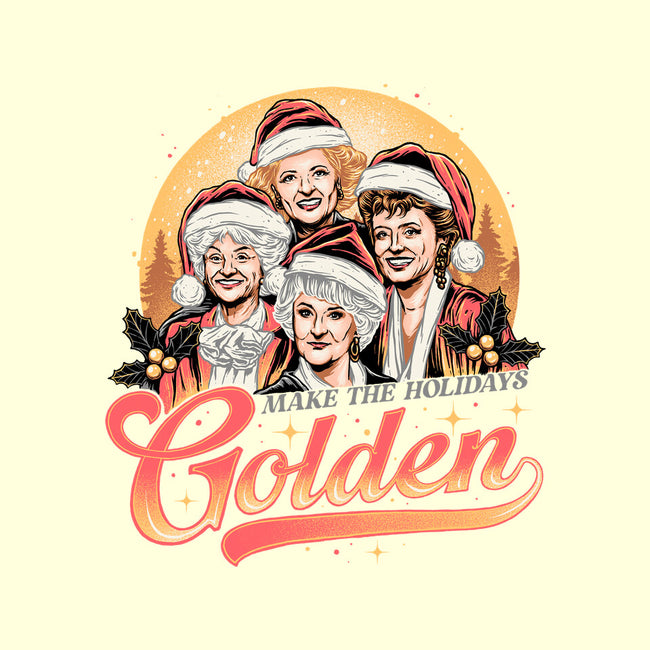 Golden Holidays-none memory foam bath mat-momma_gorilla