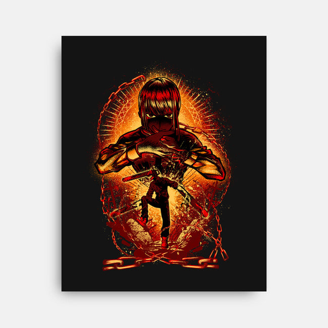 Public Devil Hunters-none stretched canvas-hypertwenty