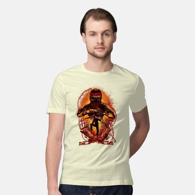 Public Devil Hunters-mens premium tee-hypertwenty
