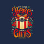 Sneaky Christmas Thief-none stretched canvas-Snouleaf