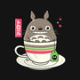 Totoro Coffee-none stretched canvas-Douglasstencil