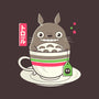 Totoro Coffee-none stretched canvas-Douglasstencil