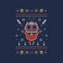 Lamb Christmas-none memory foam bath mat-Alundrart