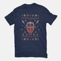 Lamb Christmas-unisex basic tee-Alundrart